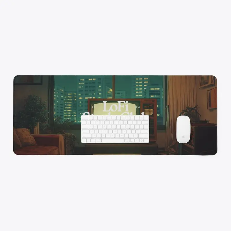 LoFi Study Club Desk Mat Large